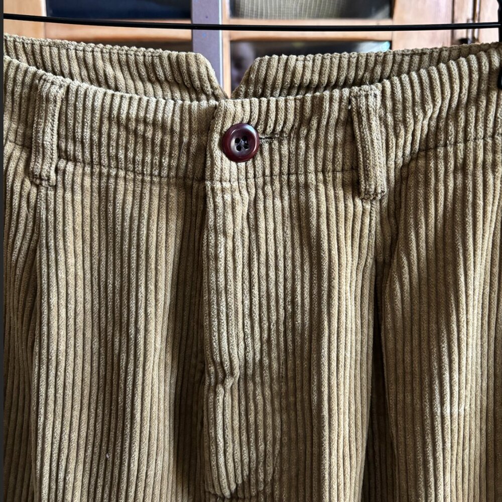 Alex Mill Wide Wale Kahki Corduroy Slacks Size 8